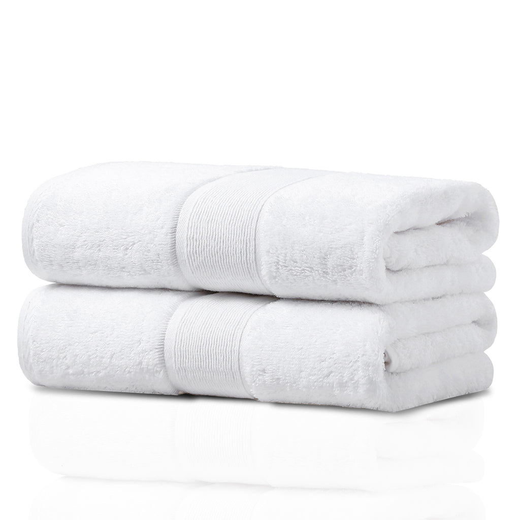 GELUOBOV Luxury 100% Cotton Bath Towel(Large Size), 24×47 in, Quick-Dry & Highly Absorbent, Fluffy & Durable, Low-Lint, Hotel Quality, Nordic Style,  for Home, Spa, Gym, Travel