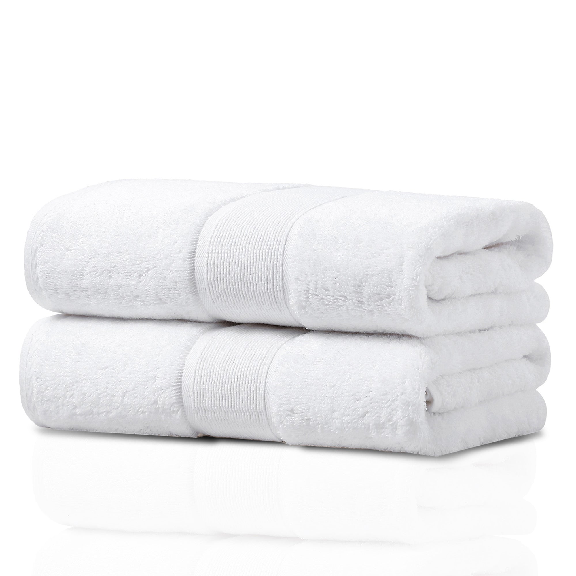 GELUOBOV Luxury 100% Cotton Bath Towel(Large Size), 24×47 in, Quick-Dry & Highly Absorbent, Fluffy & Durable, Low-Lint, Hotel Quality, Nordic Style,  for Home, Spa, Gym, Travel