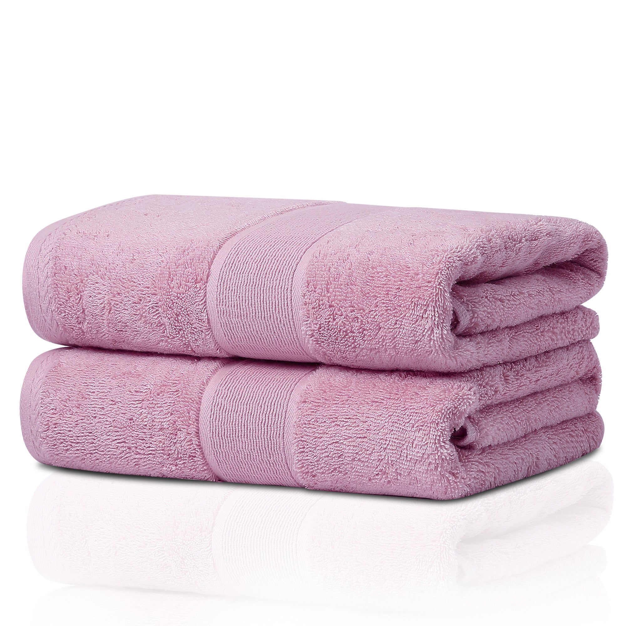 GELUOBOV Luxury 100% Cotton Bath Towel(Large Size), 24×47 in, Quick-Dry & Highly Absorbent, Fluffy & Durable, Low-Lint, Hotel Quality, Nordic Style,  for Home, Spa, Gym, Travel