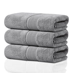 GELUOBOV Luxury 100% Cotton Bath Towels, Quick-Dry & Highly Absorbent, Fluffy & Durable, Low-Lint, Hotel Quality, Nordic Style, Large 24×47 in, for Home, Spa, Gym, Travel