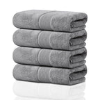 GELUOBOV Luxury 100% Cotton Bath Towels, Quick-Dry & Highly Absorbent, Fluffy & Durable, Low-Lint, Hotel Quality, Nordic Style, Large 24×47 in, for Home, Spa, Gym, Travel